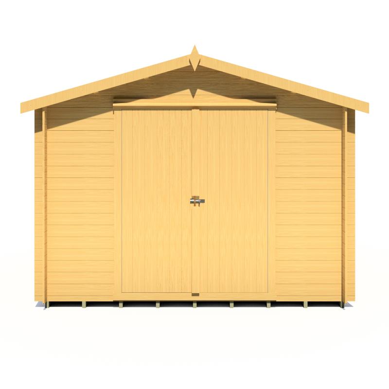Shire Bradley 10x10 19mm Log cabin
