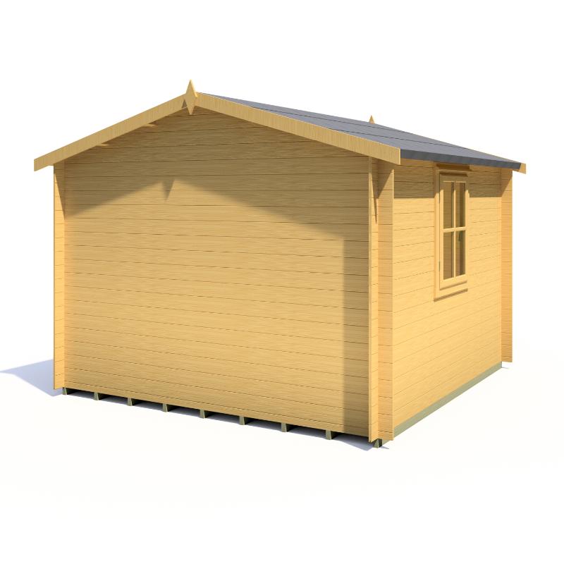 Shire Bradley 10x10 19mm Log cabin