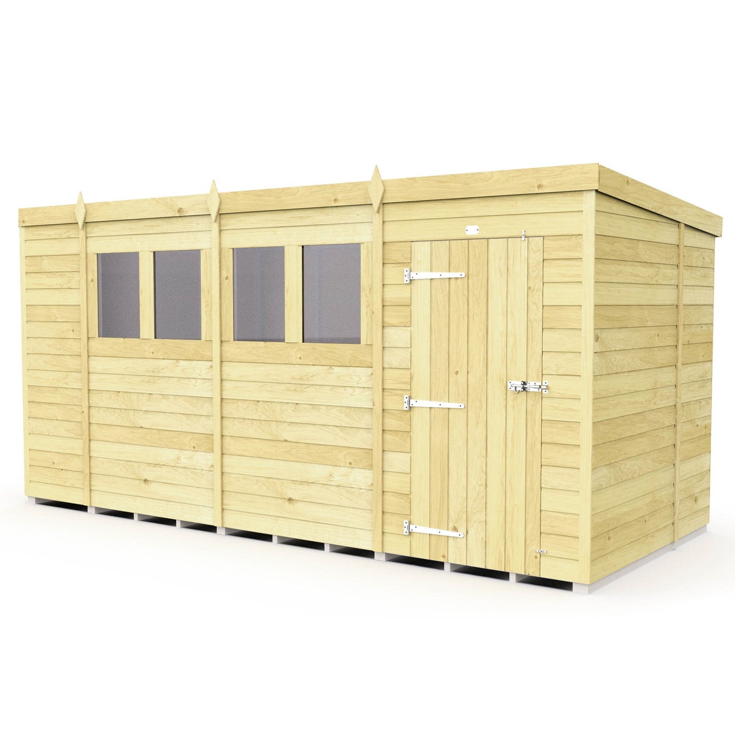 Sheds DIY Pent Garden Shed 7 ft Width