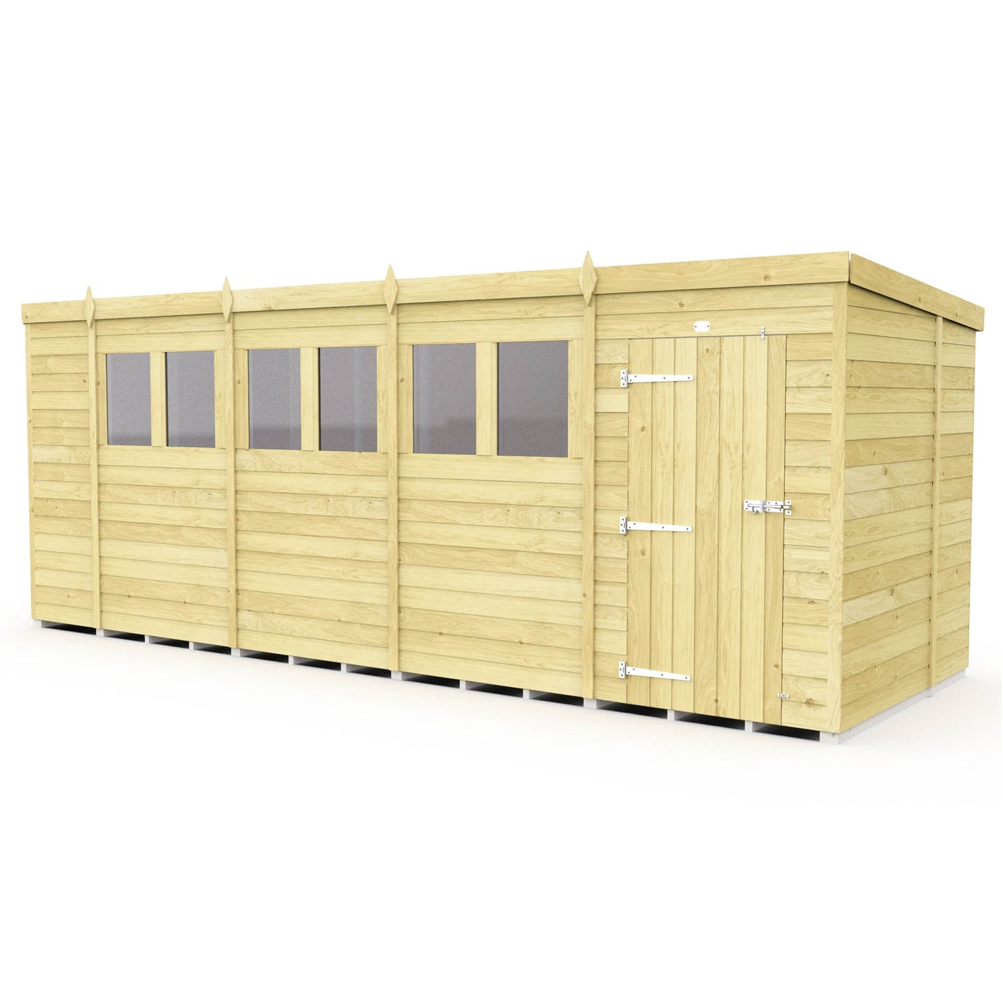 Sheds DIY Pent Garden Shed 7 ft Width