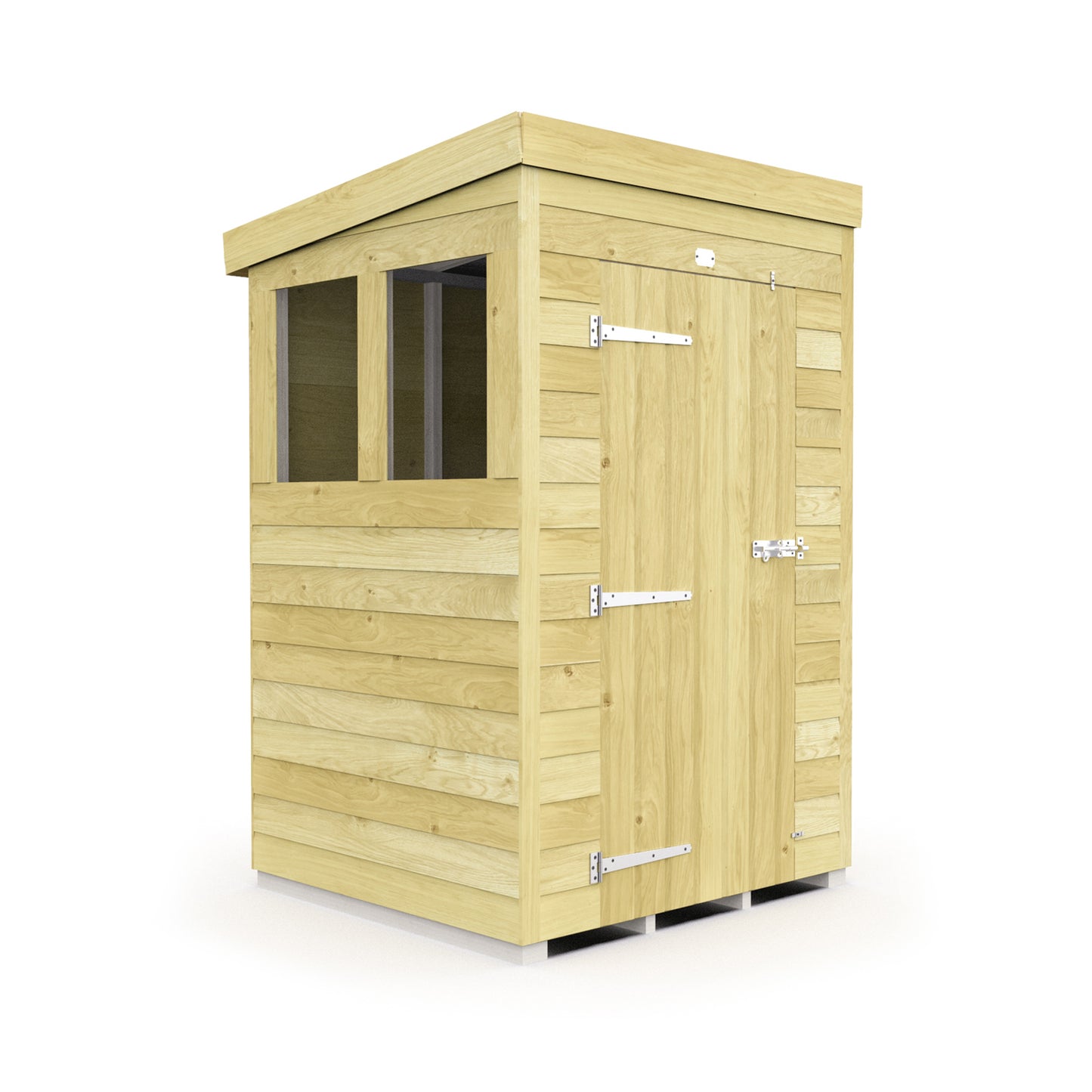 Sheds DIY Pent Garden Shed 4 ft Width