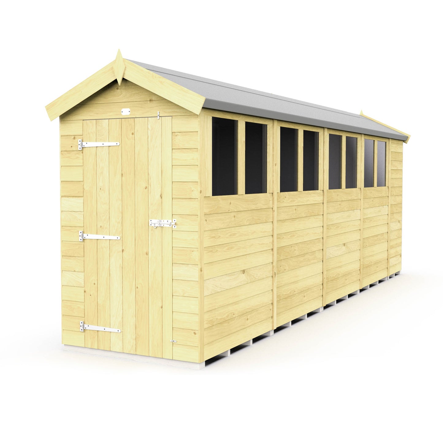 Sheds DIY Apex Garden Shed 4 ft Width