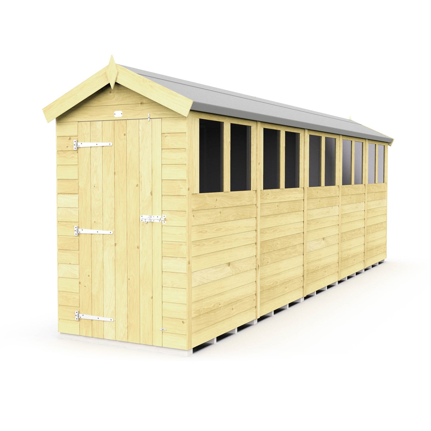 Sheds DIY Apex Garden Shed 4 ft Width