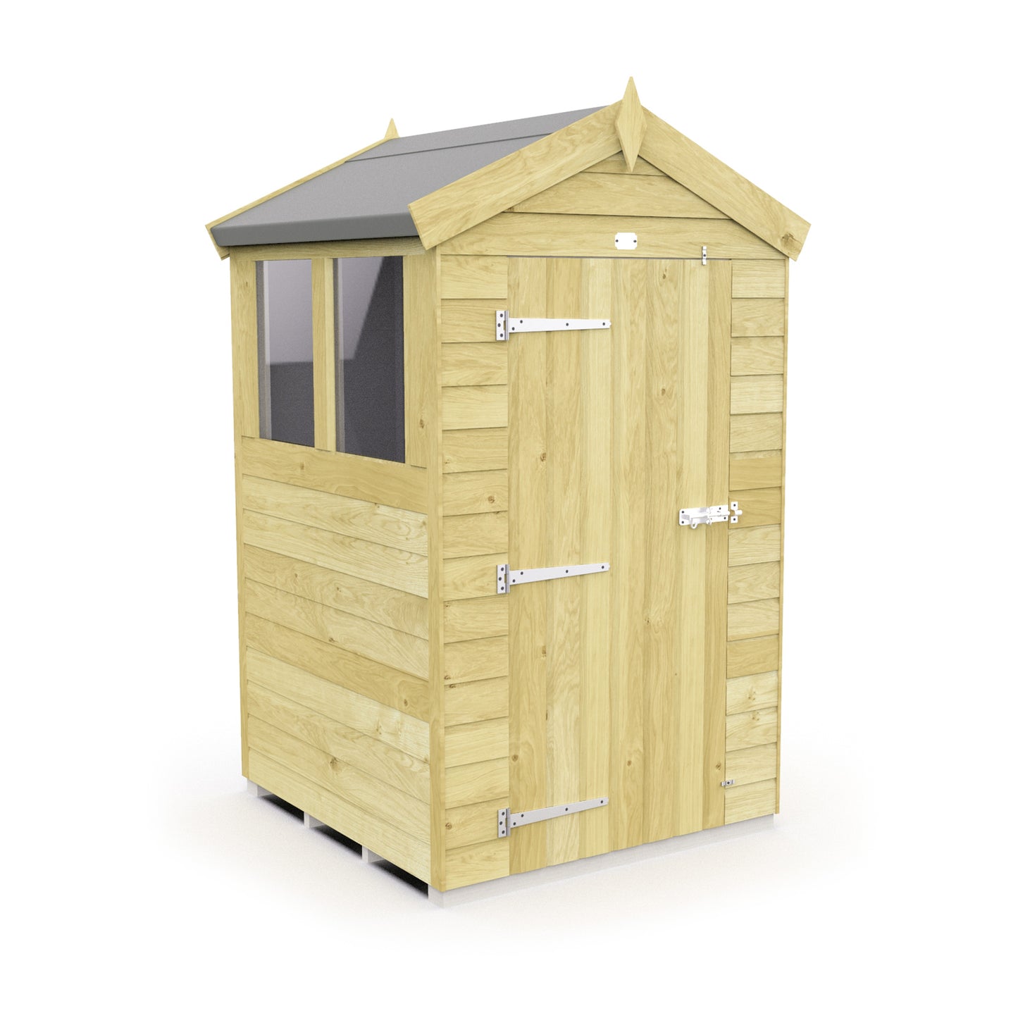 Sheds DIY Apex Garden Shed 4 ft Width