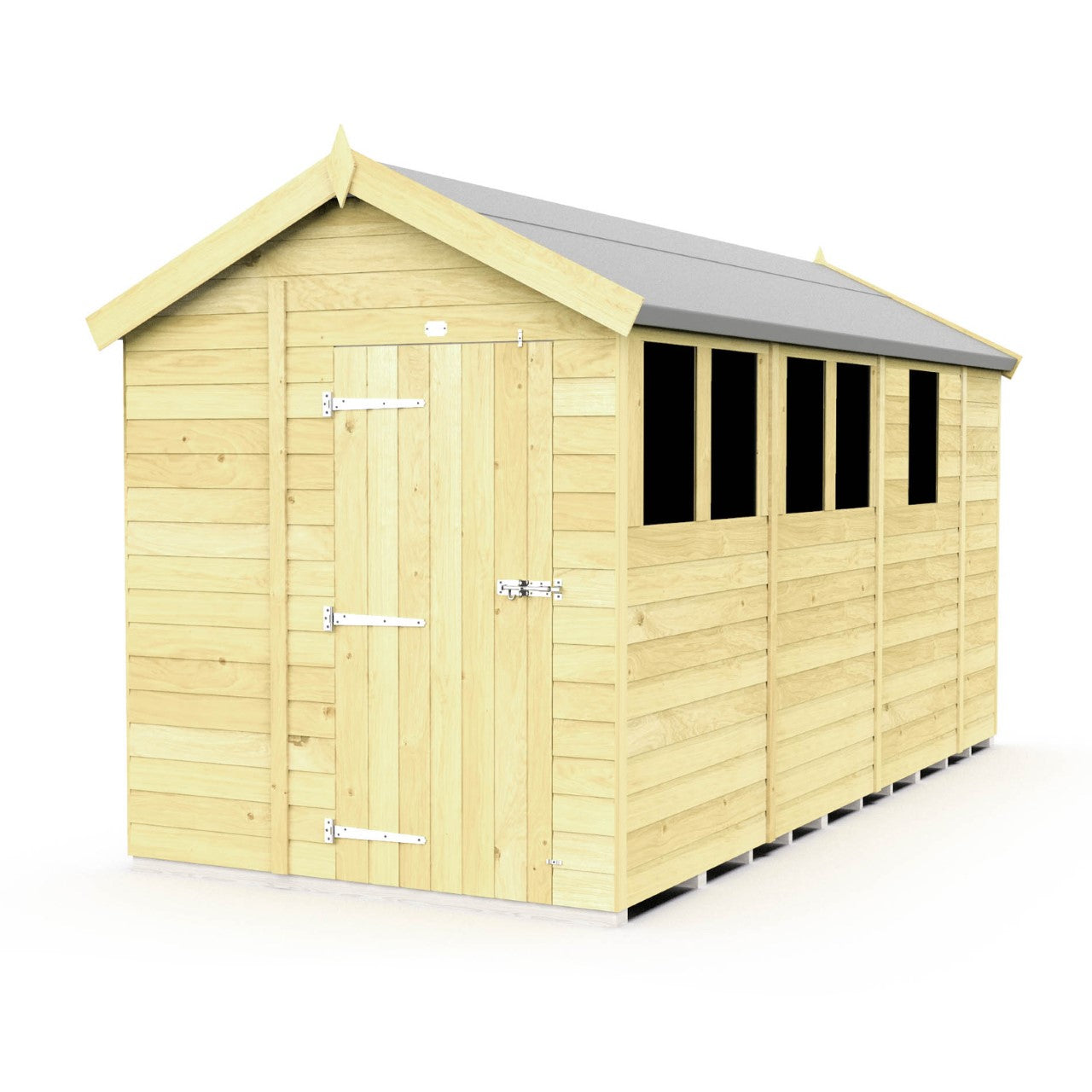 Sheds DIY Apex Garden Shed 6 ft Width