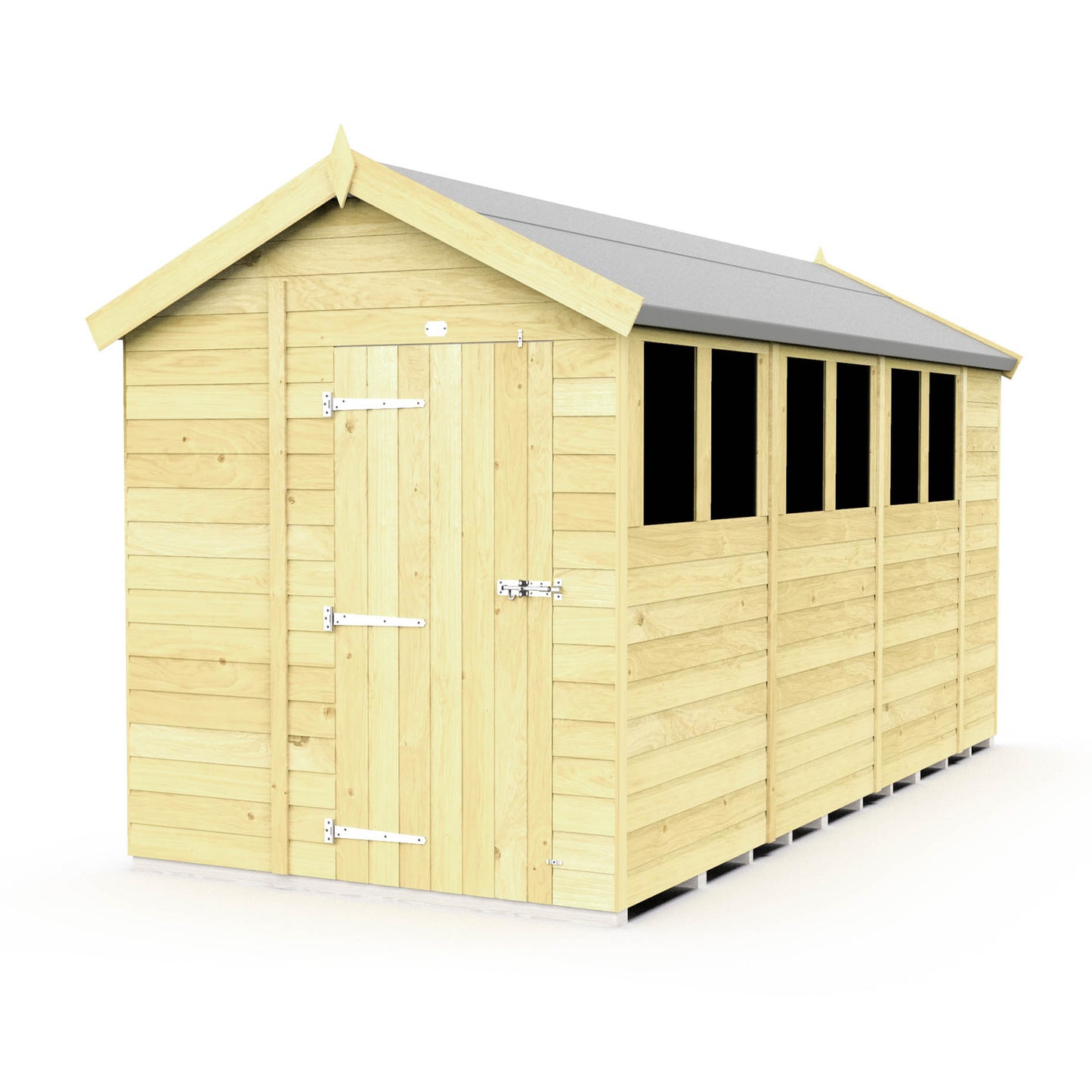 Sheds DIY Apex Garden Shed 6 ft Width
