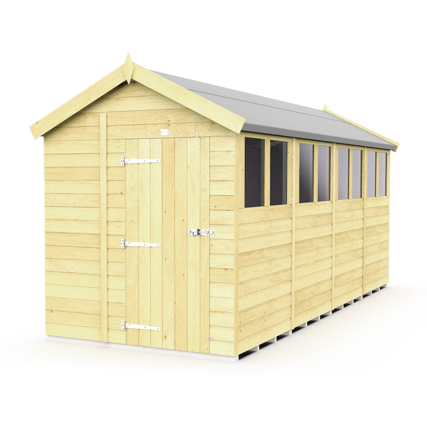 Sheds DIY Apex Garden Shed 6 ft Width