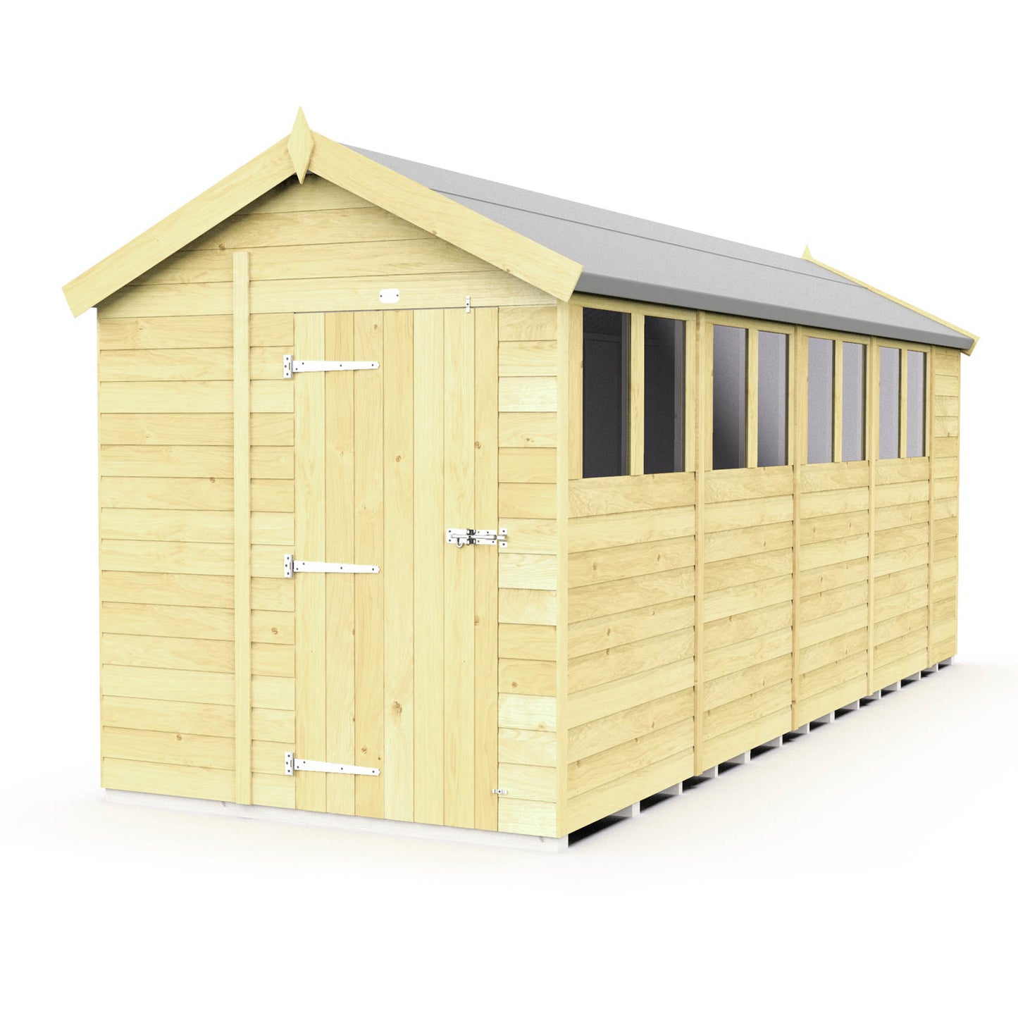 Sheds DIY Apex Garden Shed 6 ft Width