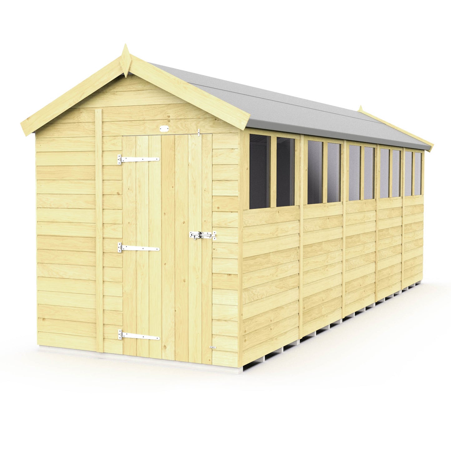 Sheds DIY Apex Garden Shed 6 ft Width