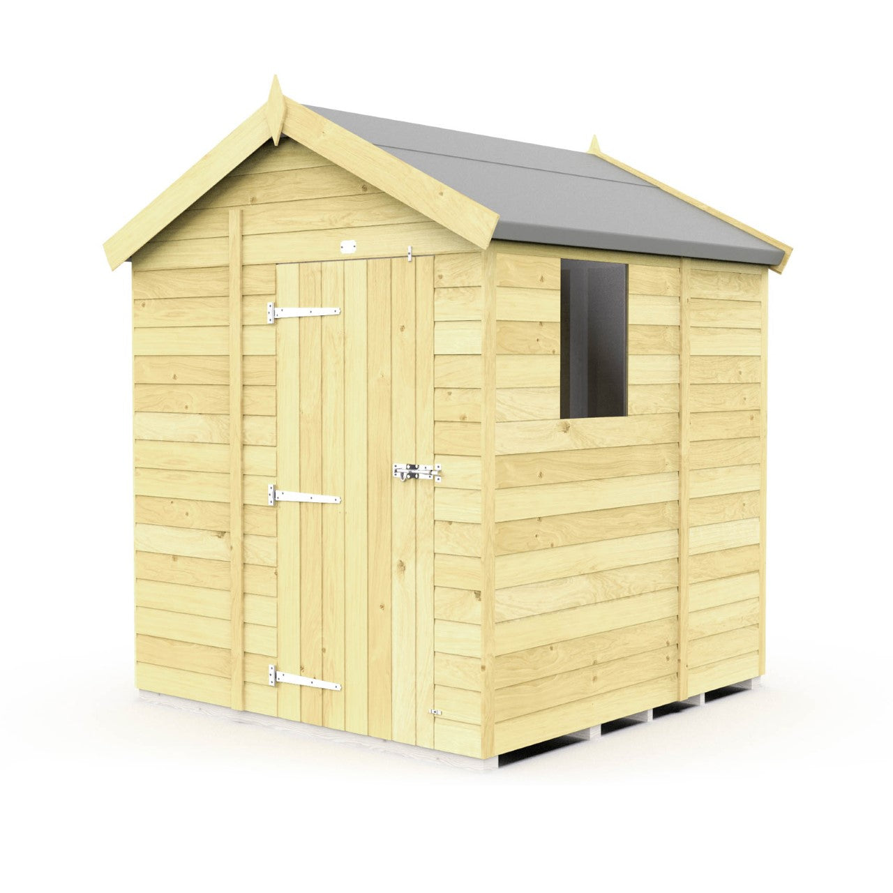 Sheds DIY Apex Garden Shed 6 ft Width