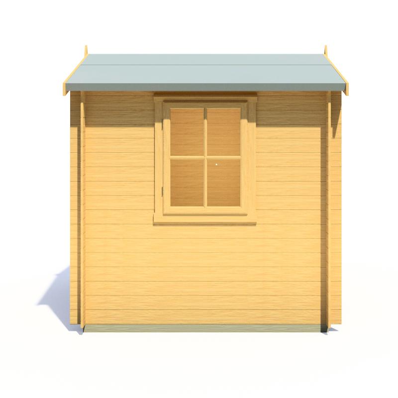 Shire Bradley 7x7 19mm Log cabin