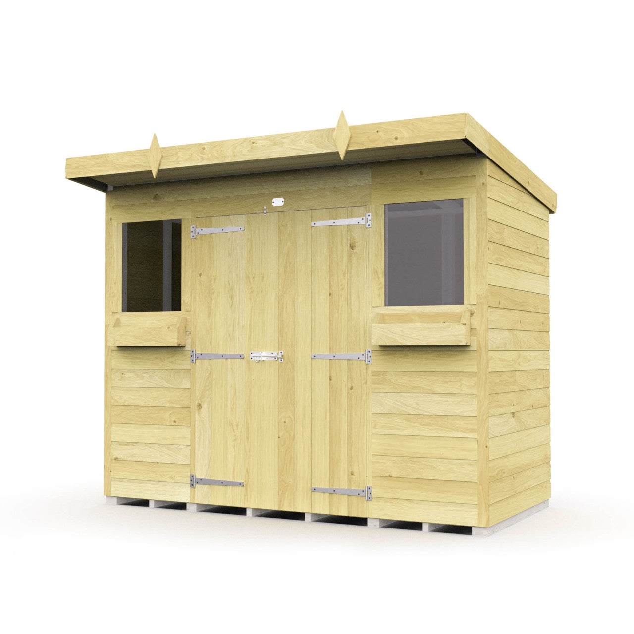 Sheds DIY Pent Summer Shed 4 ft Width