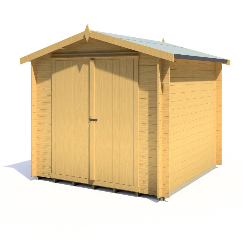 Shire Bradley 8x8 19mm Log cabin