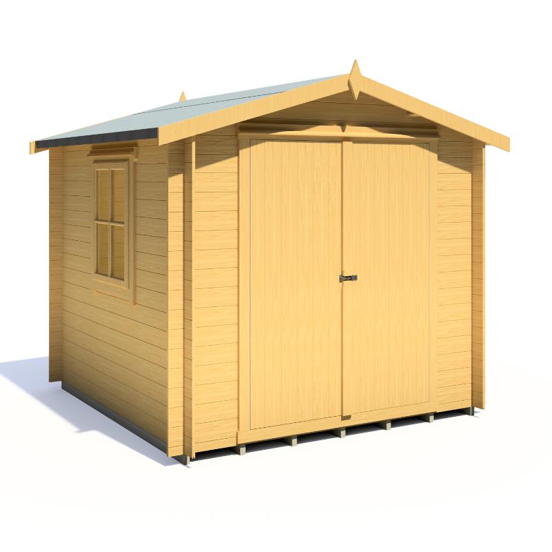 Shire Bradley 8x8 19mm Log cabin
