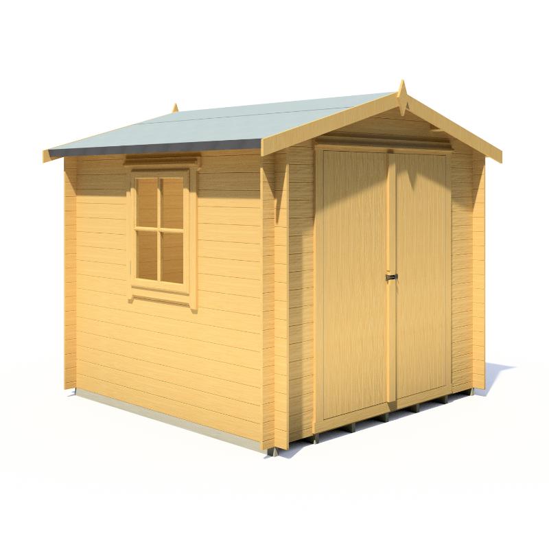 Shire Bradley 8x8 19mm Log cabin