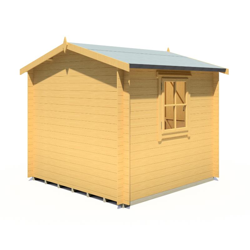 Shire Bradley 8x8 19mm Log cabin
