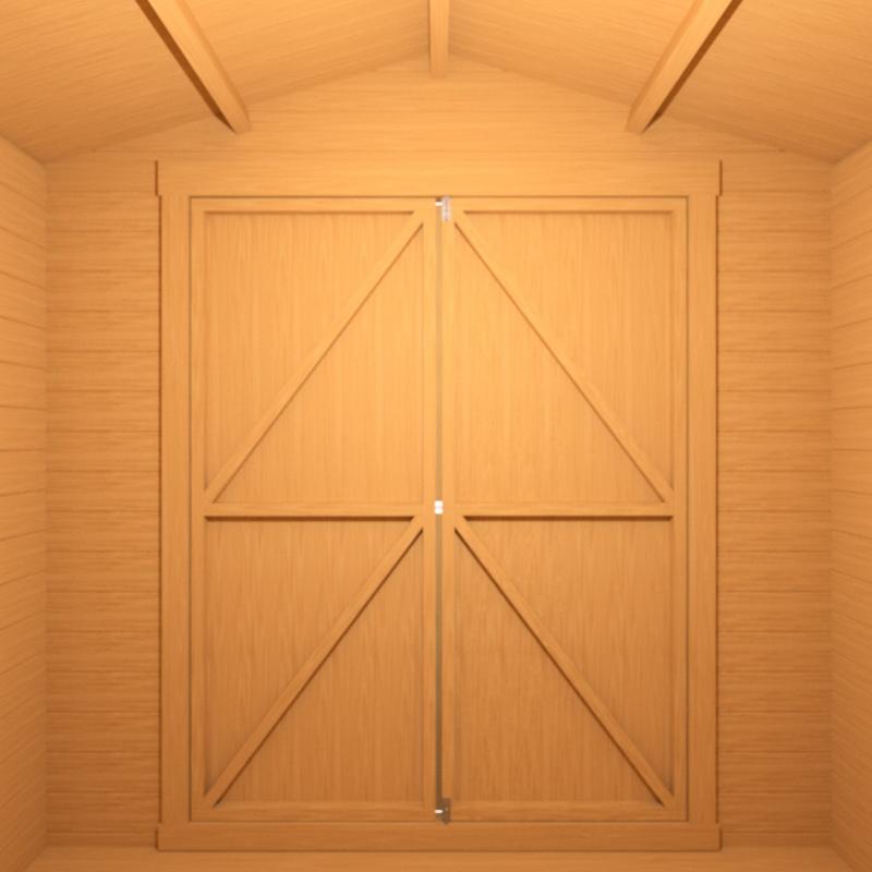 Shire Bradley 8x8 19mm Log cabin