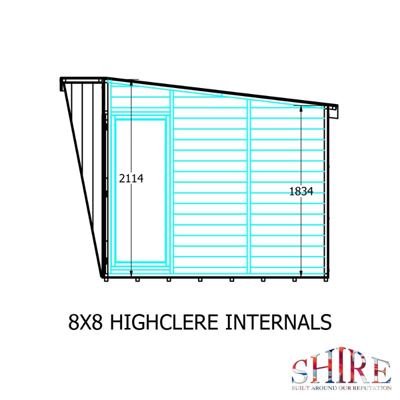 Highclere 8x8 Summerhouse