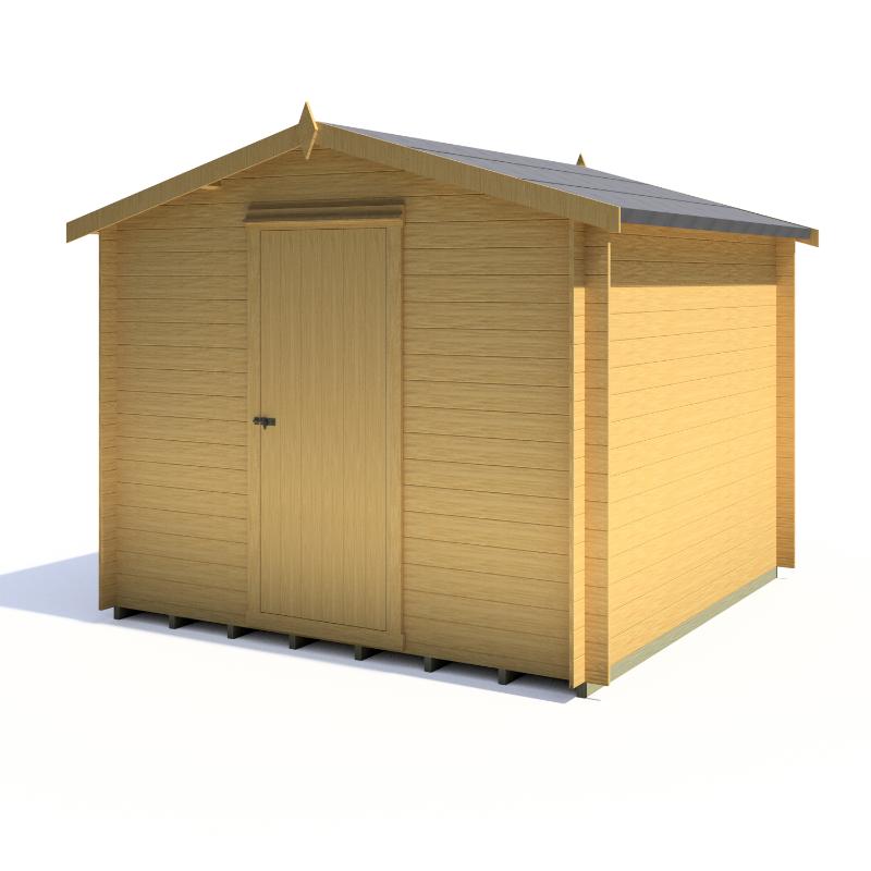 Shire Camelot 9x9 19mm Log cabin