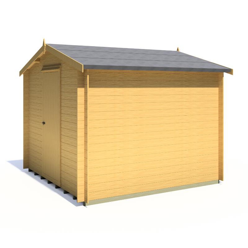 Shire Camelot 9x9 19mm Log cabin