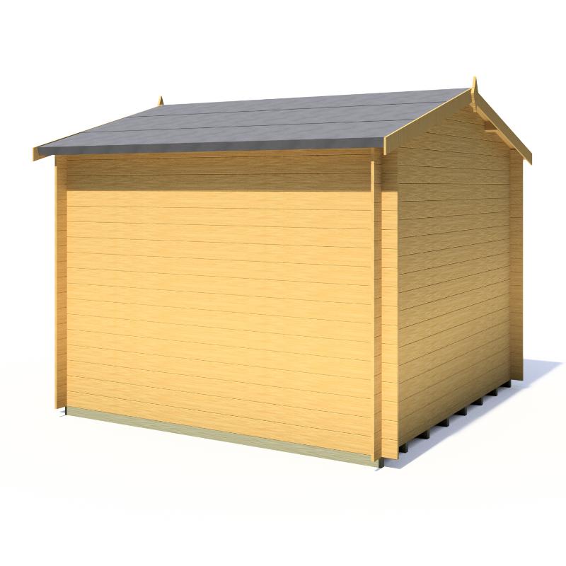 Shire Camelot 9x9 19mm Log cabin