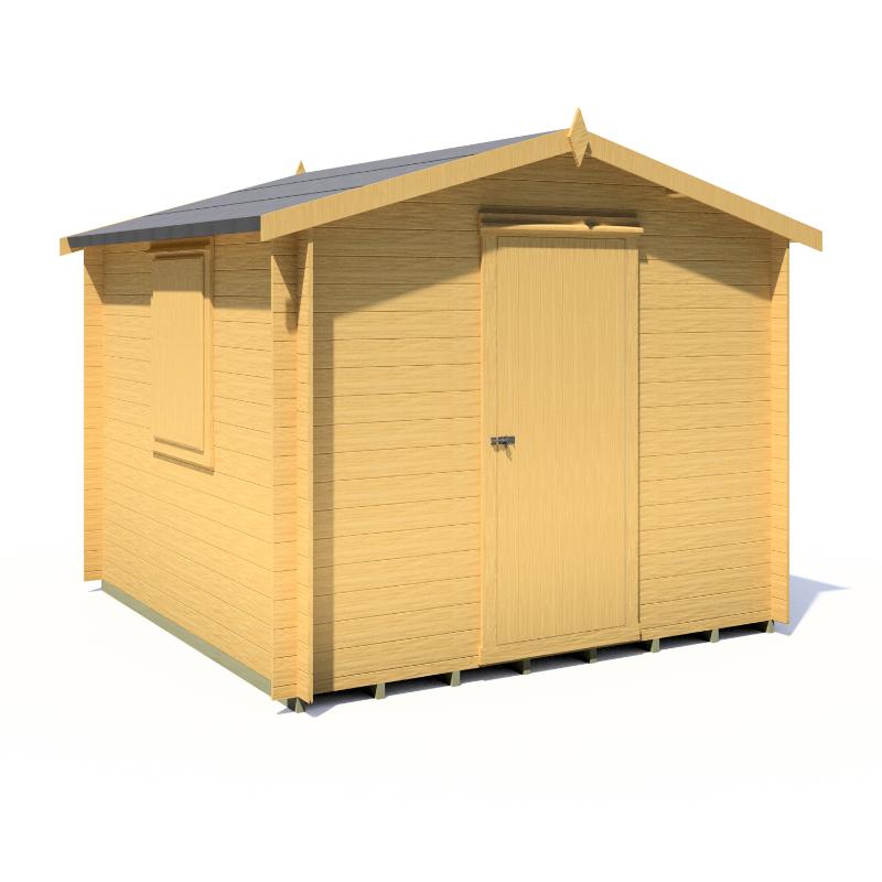Shire Camelot 9x9 19mm Log cabin