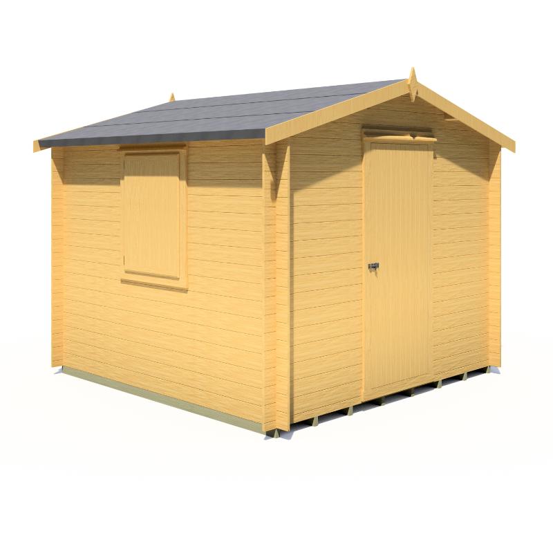 Shire Camelot 9x9 19mm Log cabin