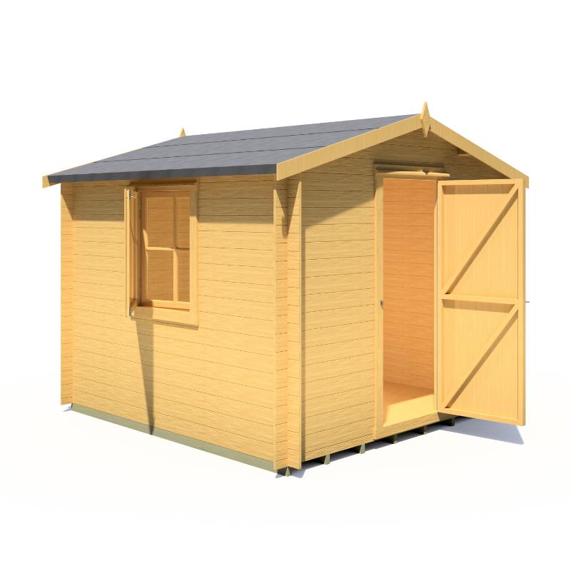 Shire Camelot 9x9 19mm Log cabin