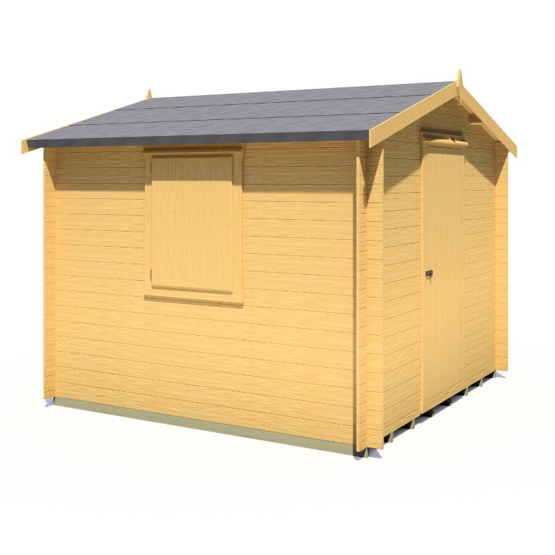 Shire Camelot 9x9 19mm Log cabin