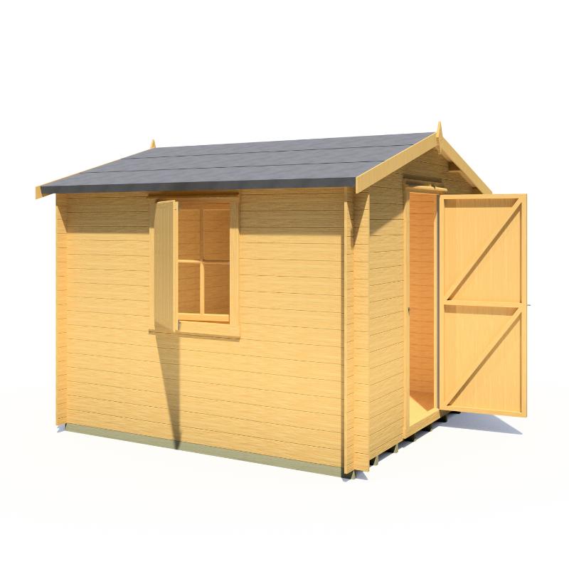 Shire Camelot 9x9 19mm Log cabin