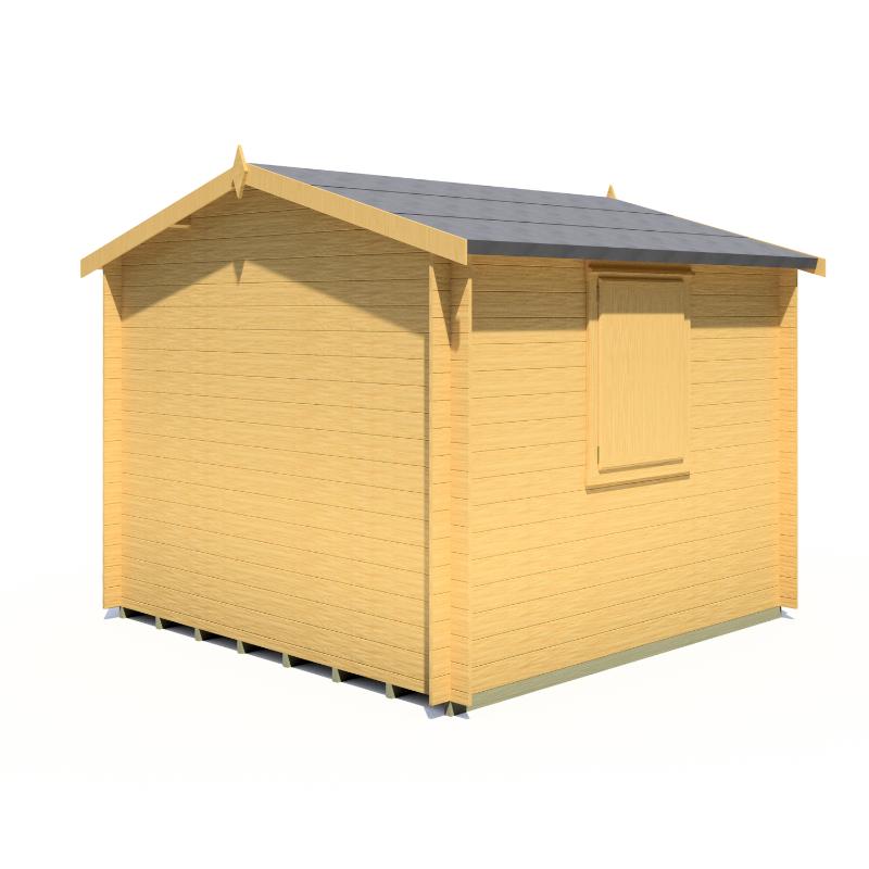 Shire Camelot 9x9 19mm Log cabin