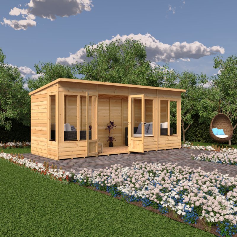 Shire Alora 16x6 Pent Summerhouse