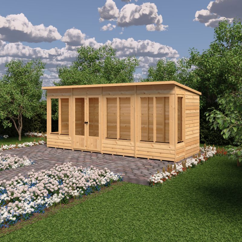 Shire Alora 16x6 Pent Summerhouse