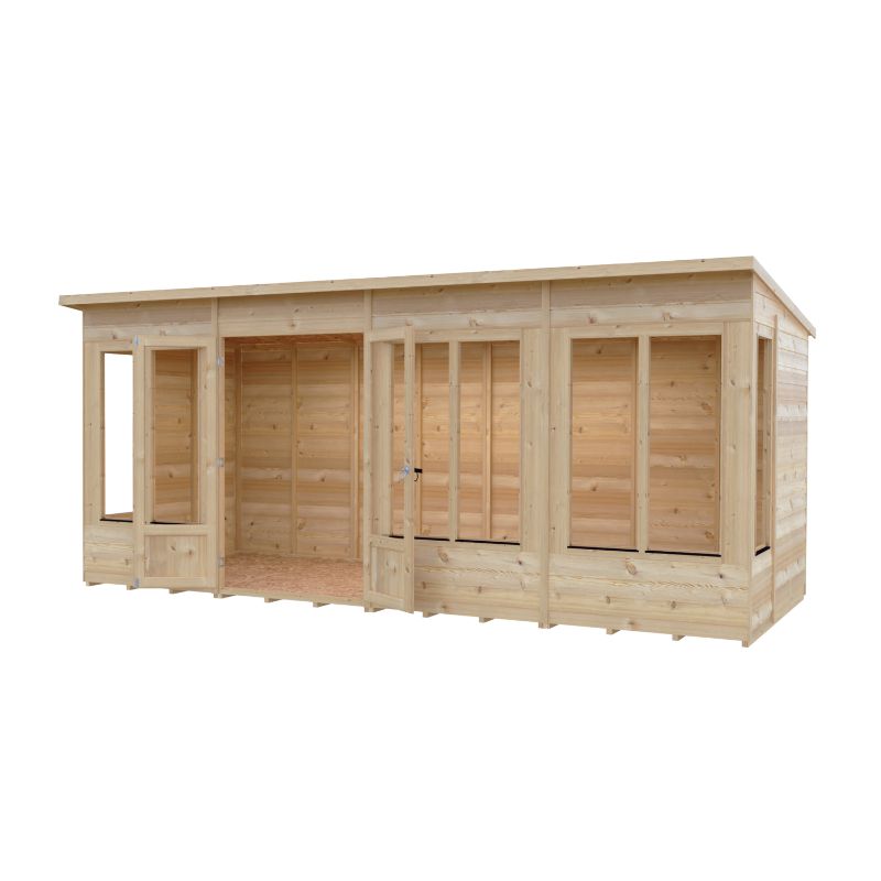 Shire Alora 16x6 Pent Summerhouse