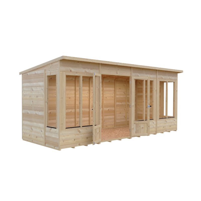 Shire Alora 16x6 Pent Summerhouse