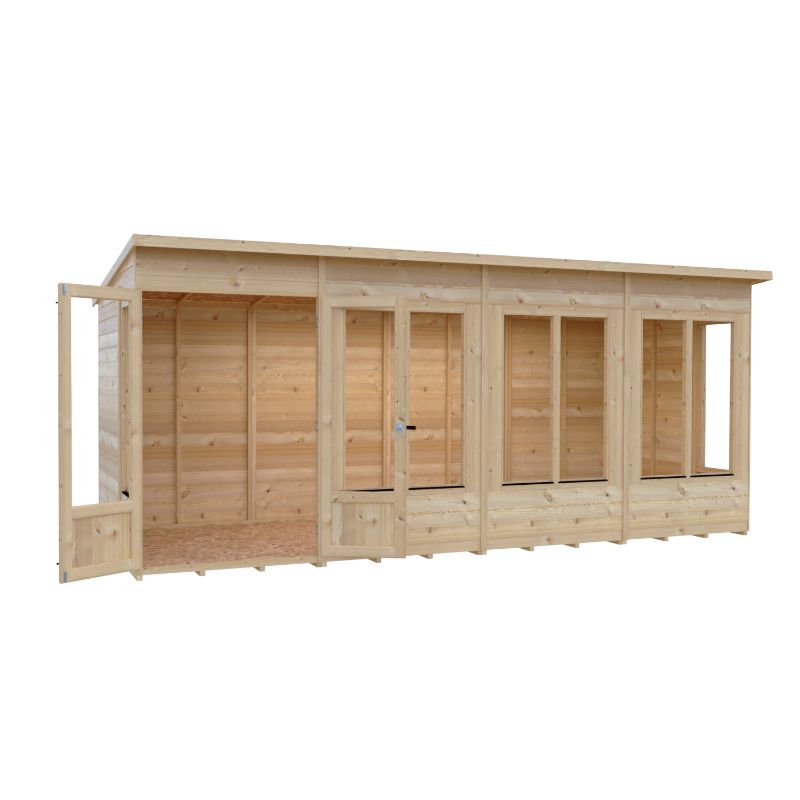 Shire Alora 16x6 Pent Summerhouse