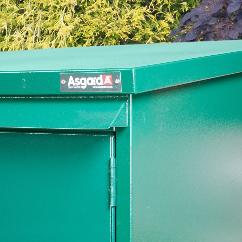Asgard Annexe 6x3 Metal Garden Shed - Police Preferred Specification