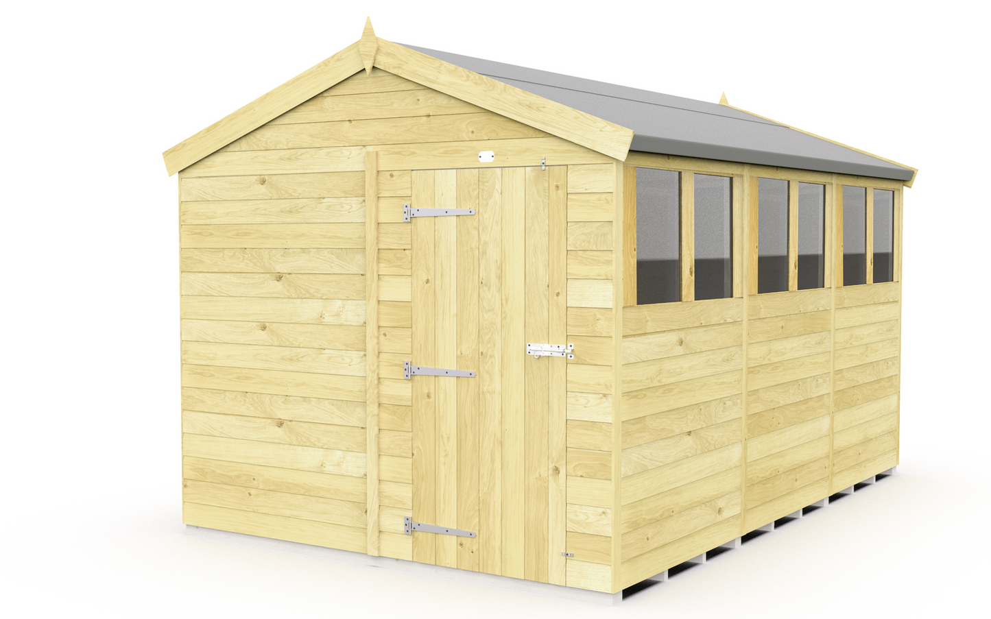 Sheds DIY Apex Garden Shed 8 ft Width