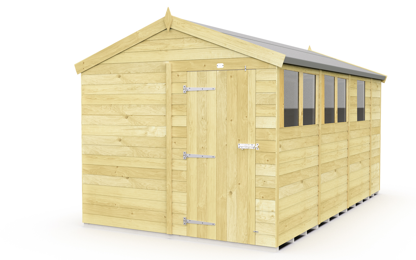 Sheds DIY Apex Garden Shed 8 ft Width