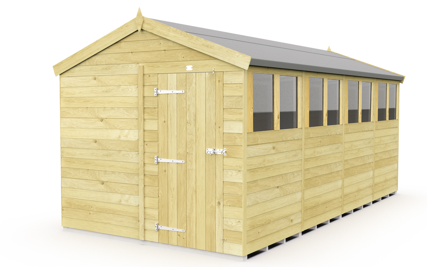 Sheds DIY Apex Garden Shed 8 ft Width