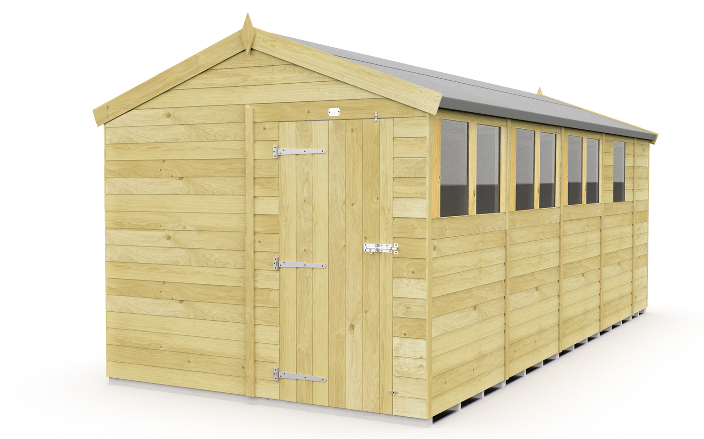 Sheds DIY Apex Garden Shed 8 ft Width