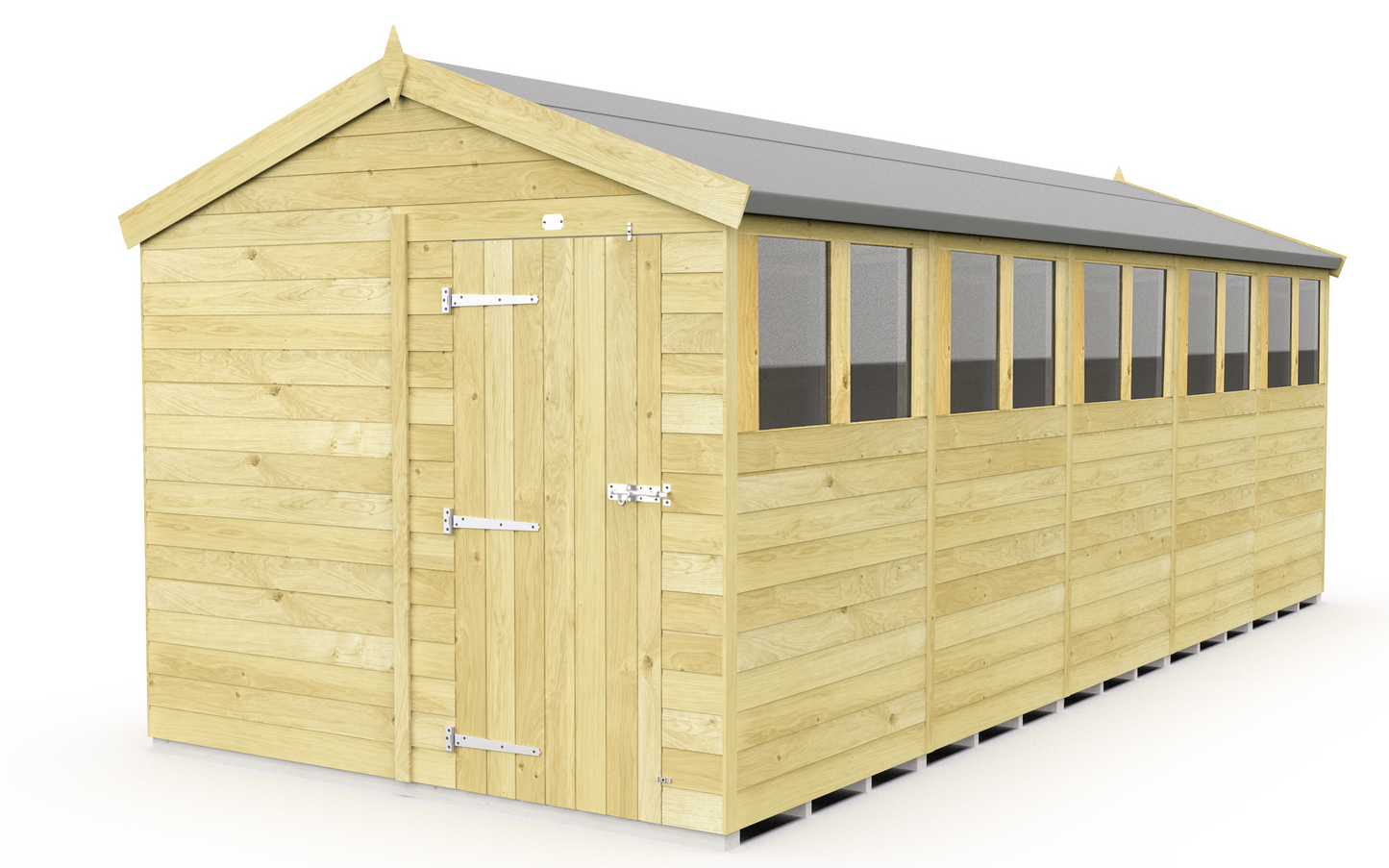 Sheds DIY Apex Garden Shed 8 ft Width