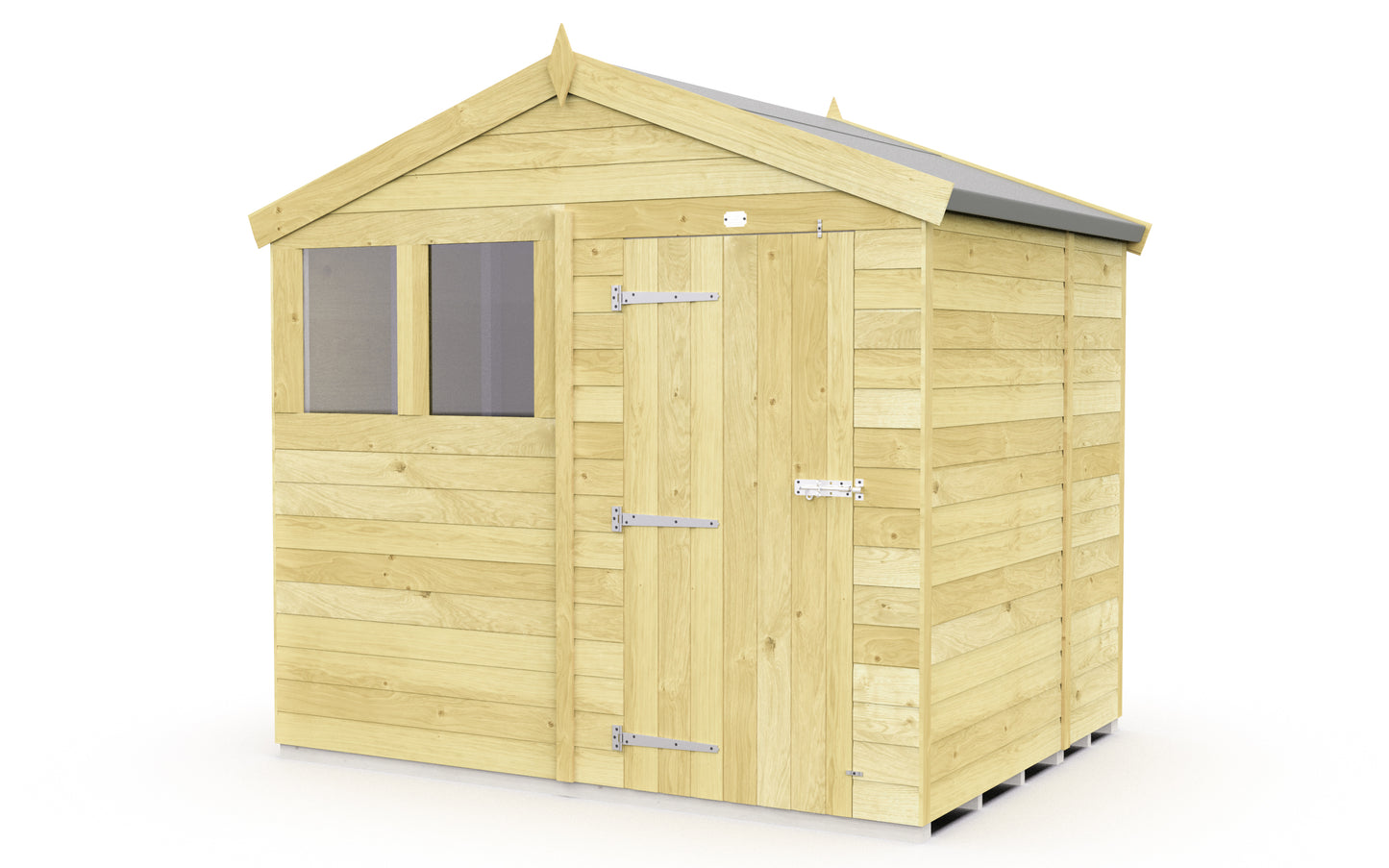 Sheds DIY Apex Garden Shed 8 ft Width
