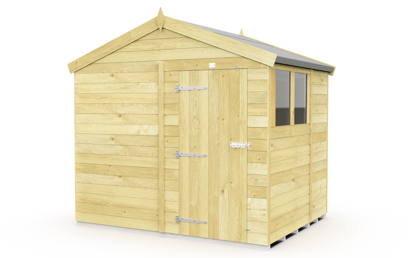 Sheds DIY Apex Garden Shed 8 ft Width