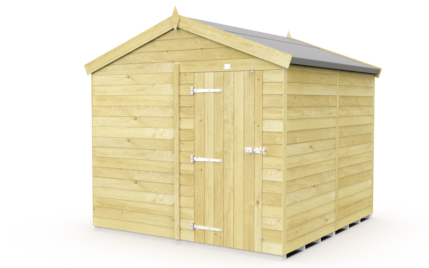 Sheds DIY Apex Garden Shed 8 ft Width