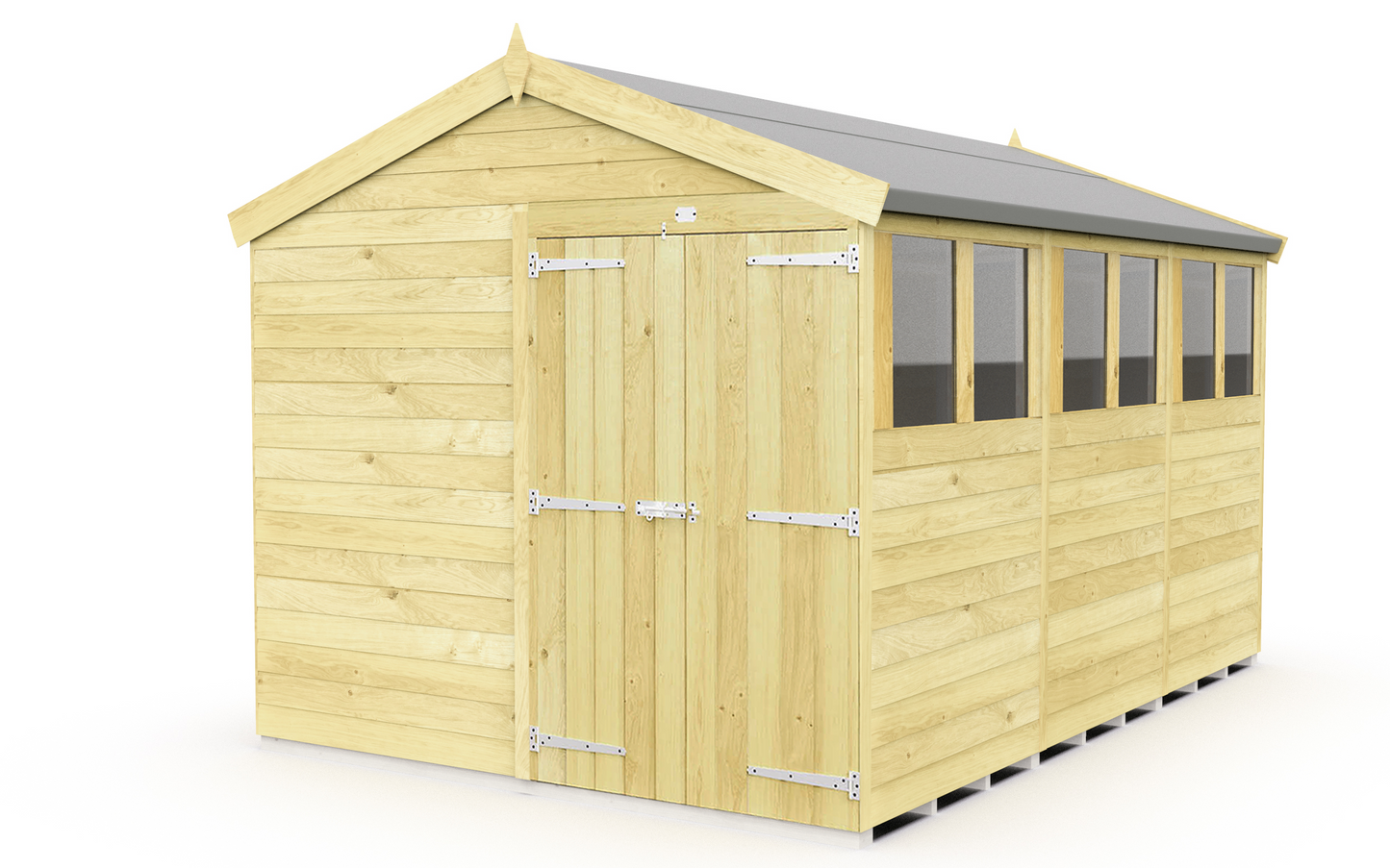 Sheds DIY Apex Garden Shed 8 ft Width