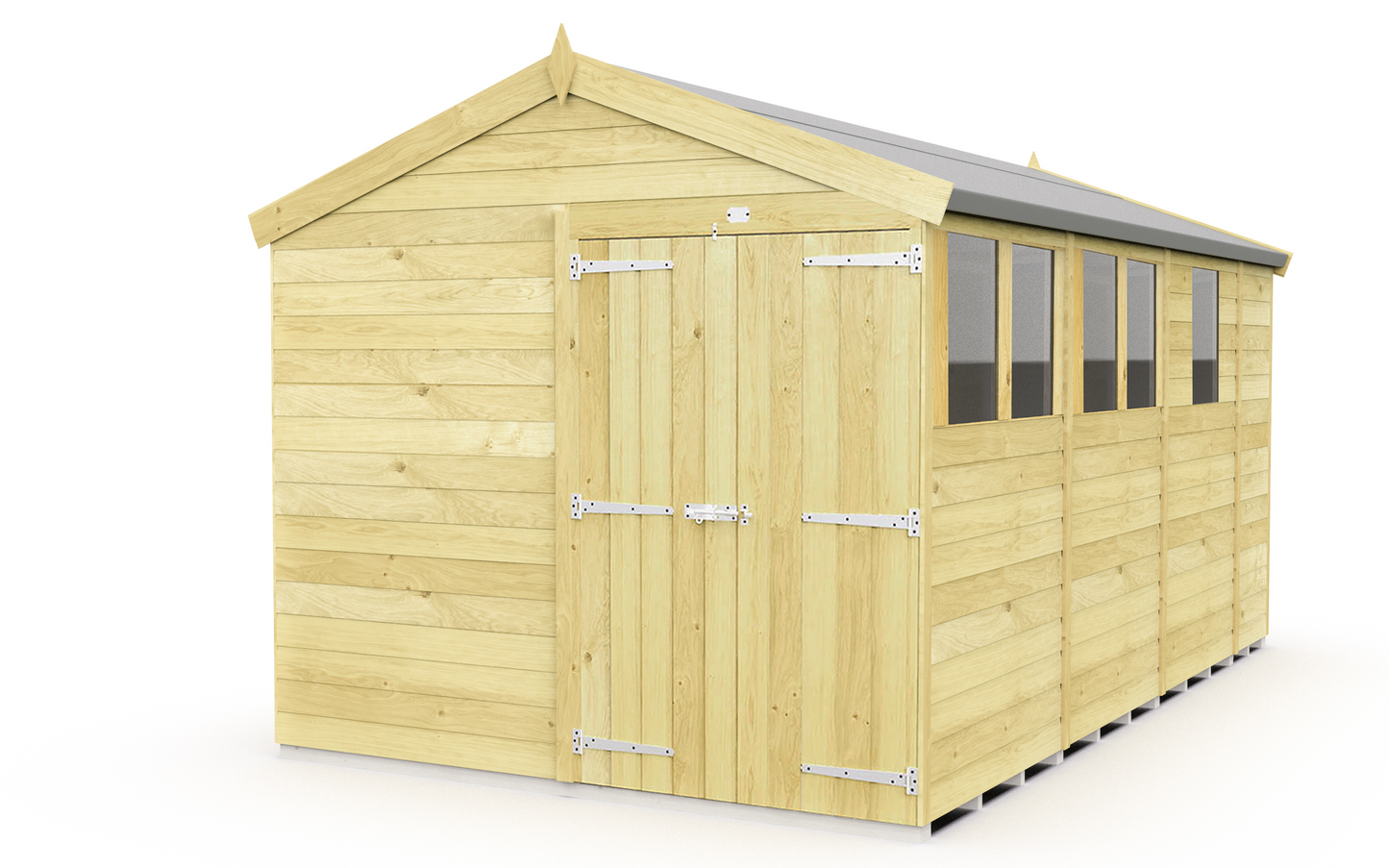 Sheds DIY Apex Garden Shed 8 ft Width