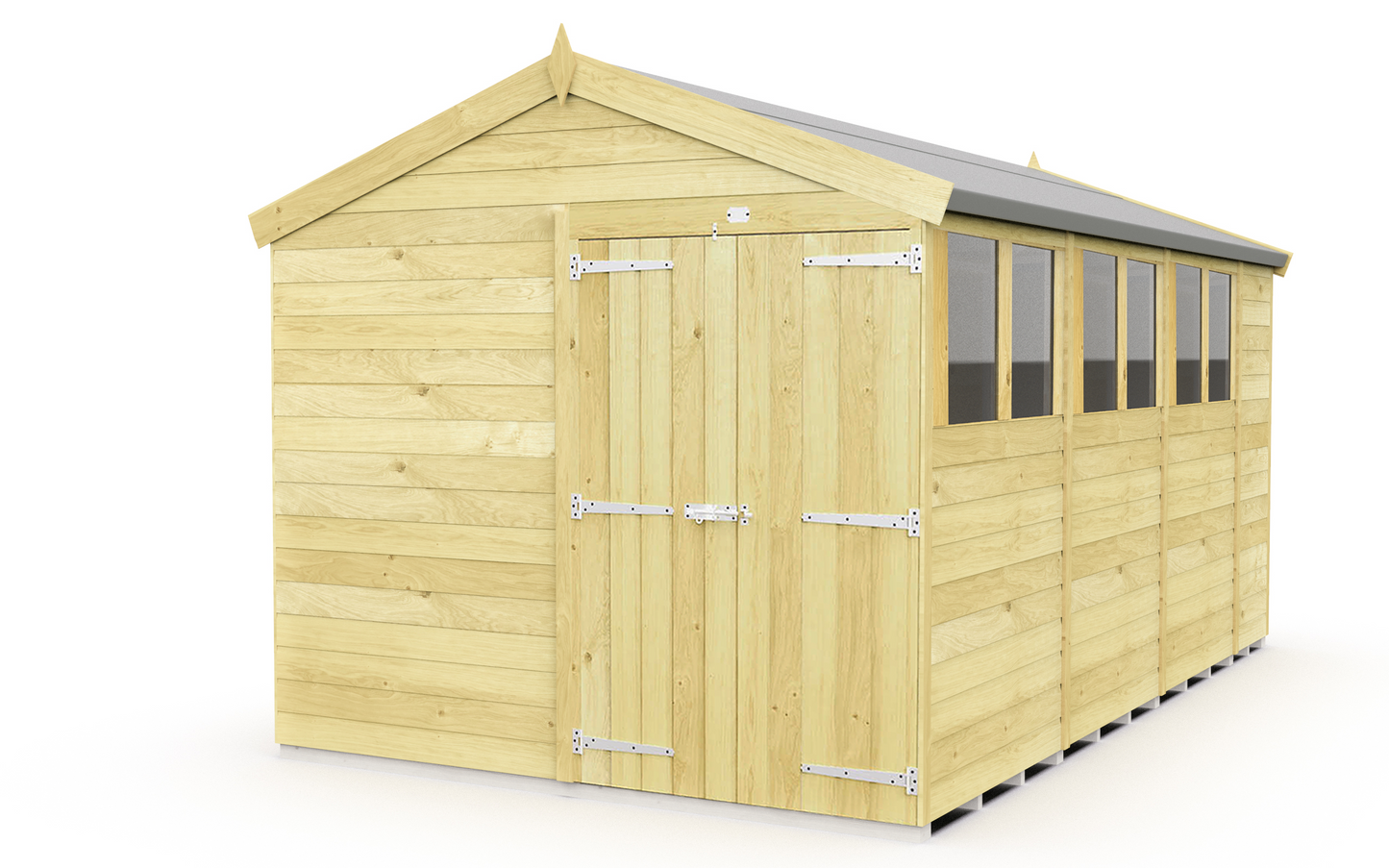 Sheds DIY Apex Garden Shed 8 ft Width