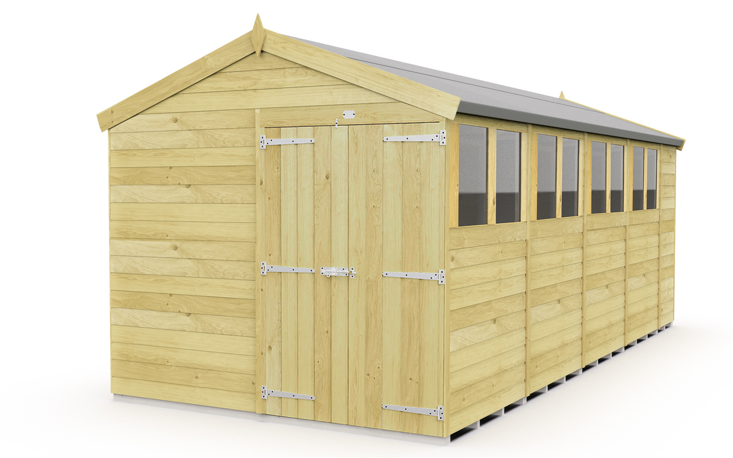Sheds DIY Apex Garden Shed 8 ft Width