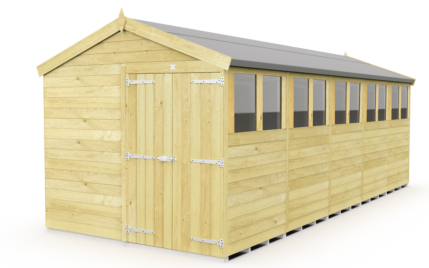 Sheds DIY Apex Garden Shed 8 ft Width